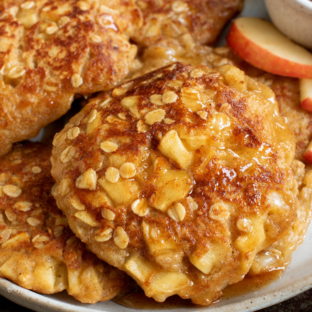Apple Oat Second Breakfast Cakes