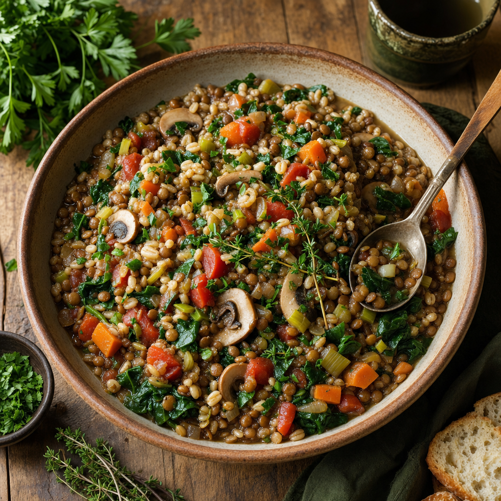 Garden Lentil Bowls