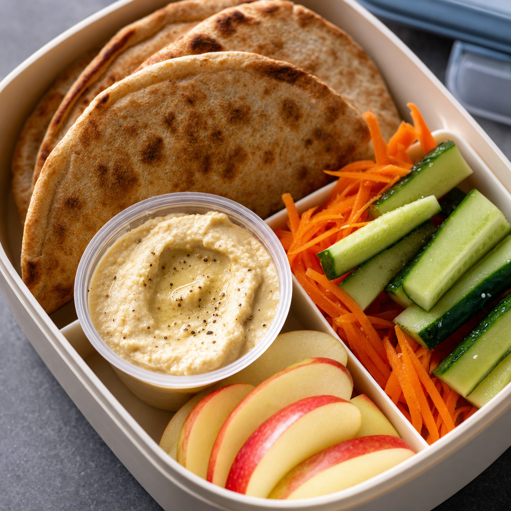 Hummus Pita Lunch Box