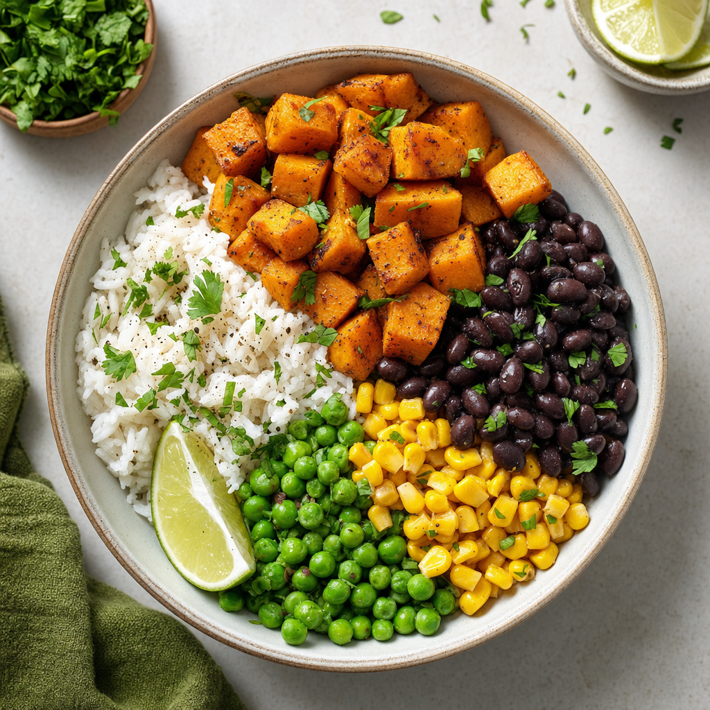 Black Bean Sweet Potato Bowls