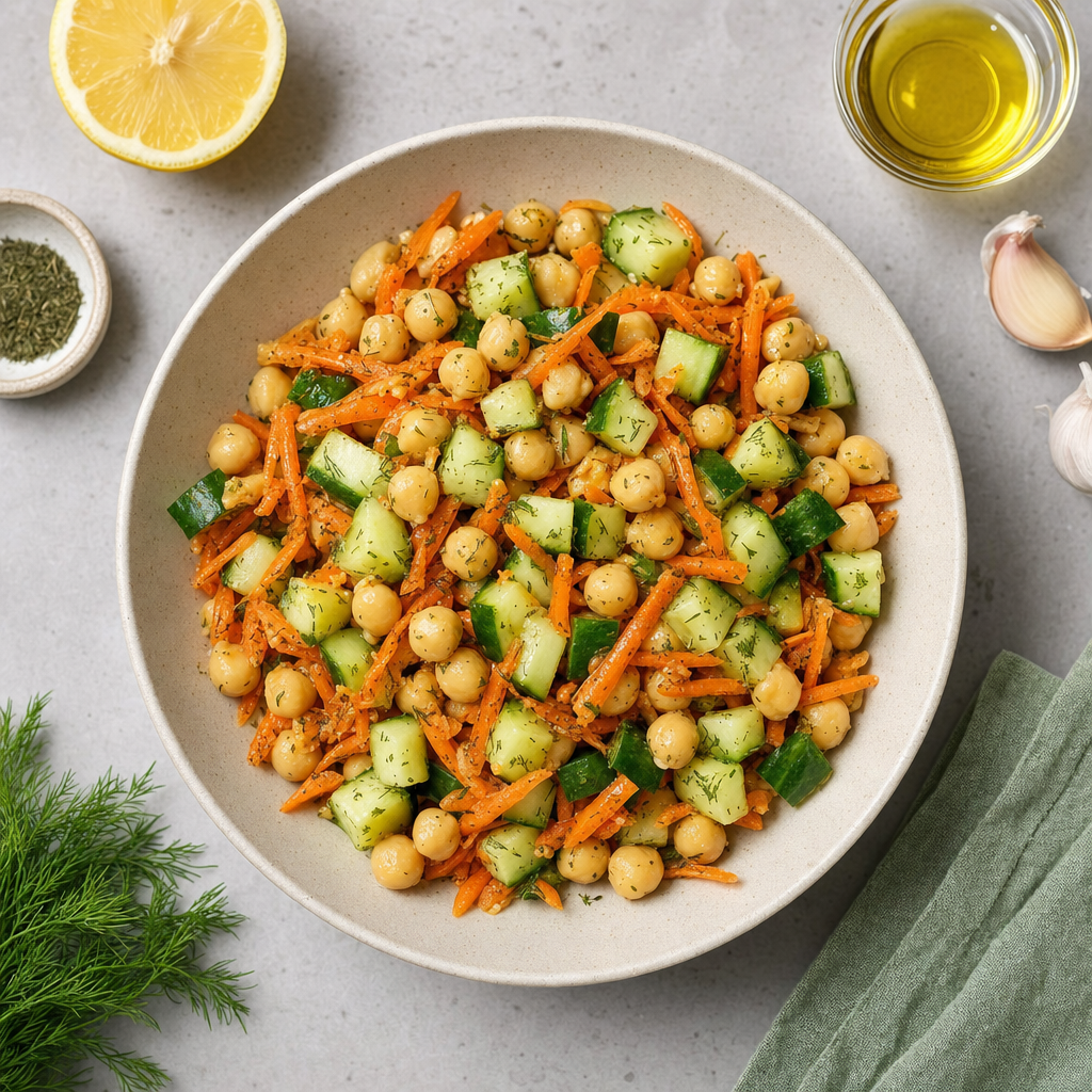 Chickpea Cucumber Crunch