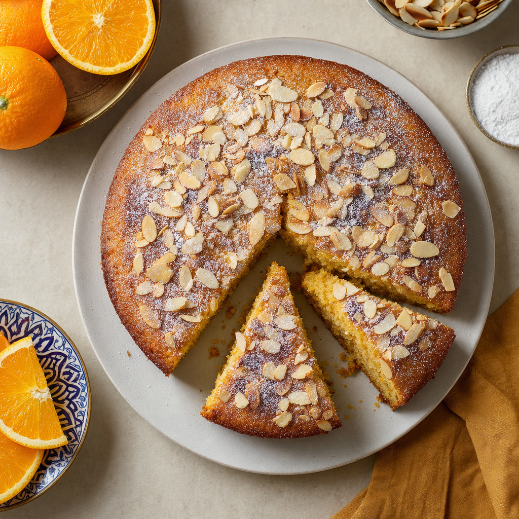 Moroccan Orange Almond Cake