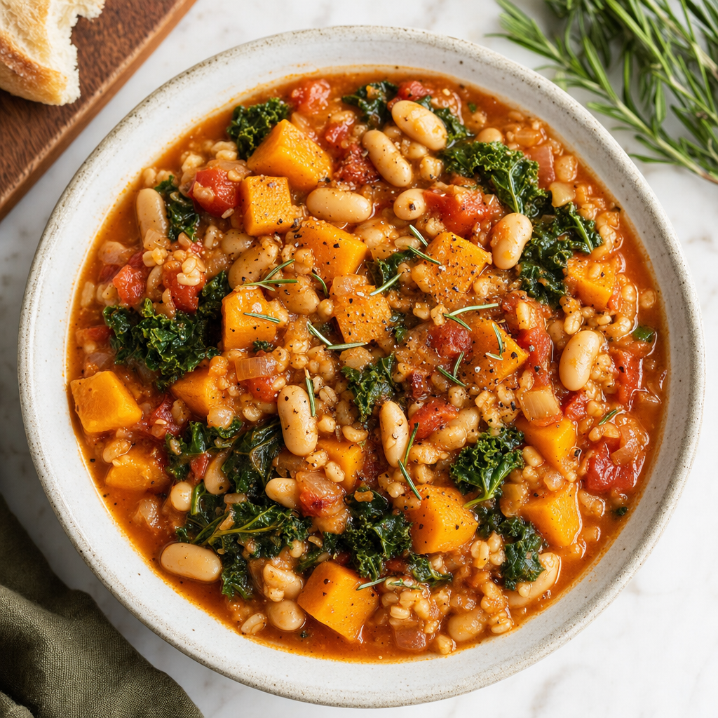White Bean Butternut Stew