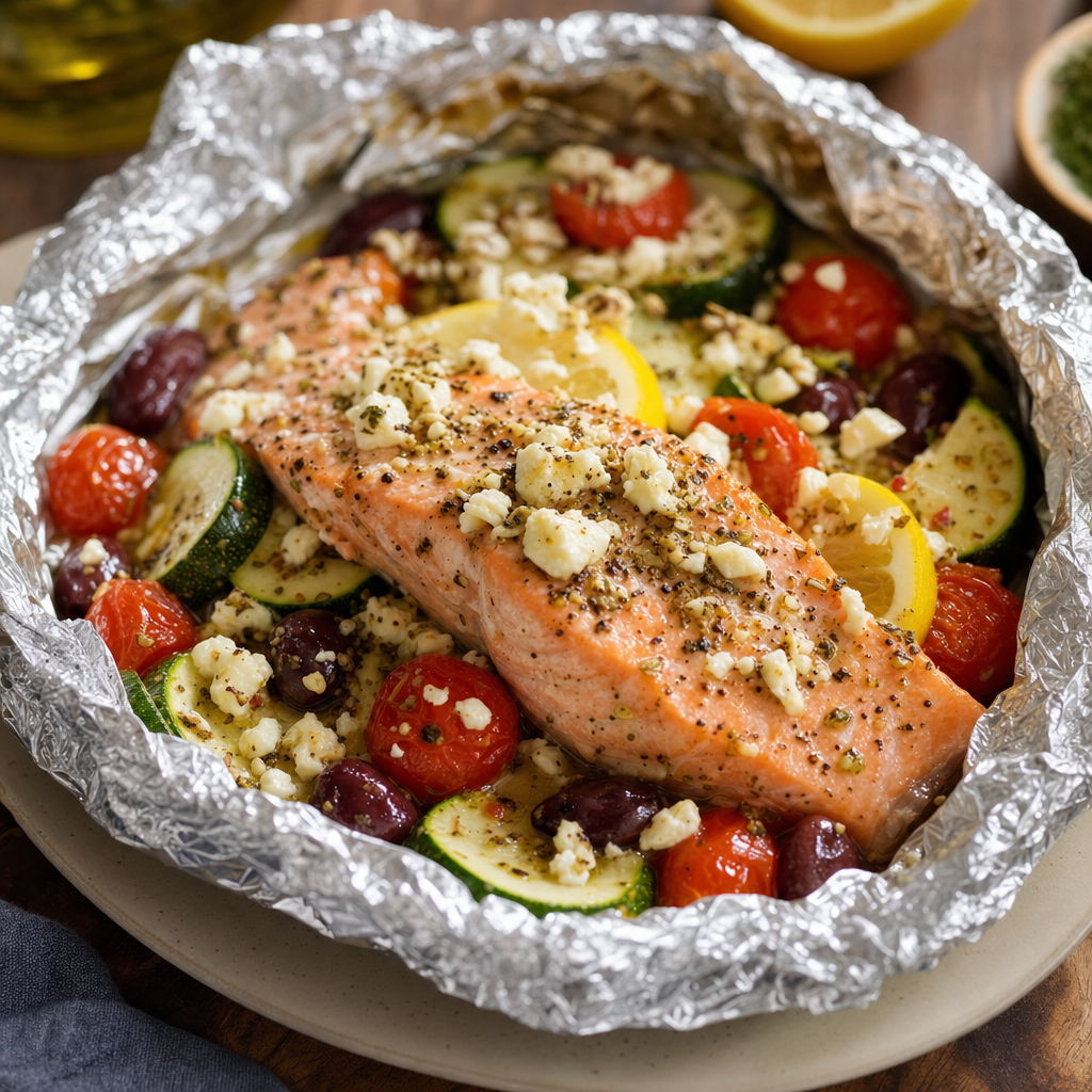 Mediterranean Foil Packet Salmon