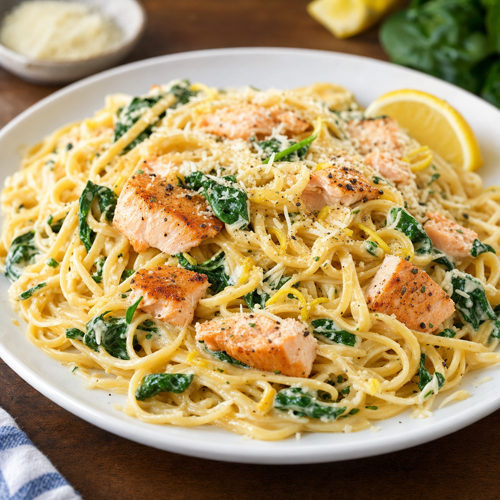 Creamy Salmon Pasta
