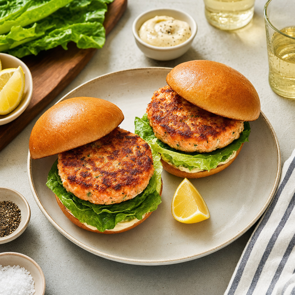 Salmon Burgers