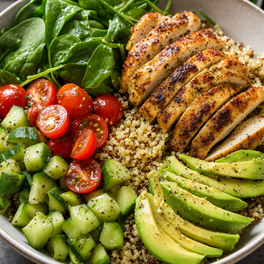 Chicken Quinoa Power Bowl