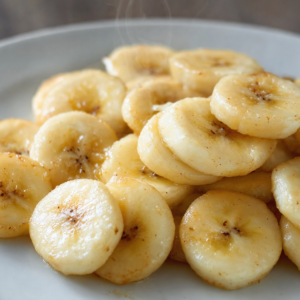 Sliced Bananas