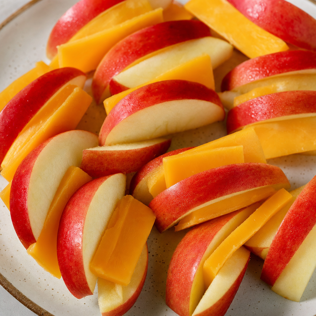 Apple Cheddar Bites