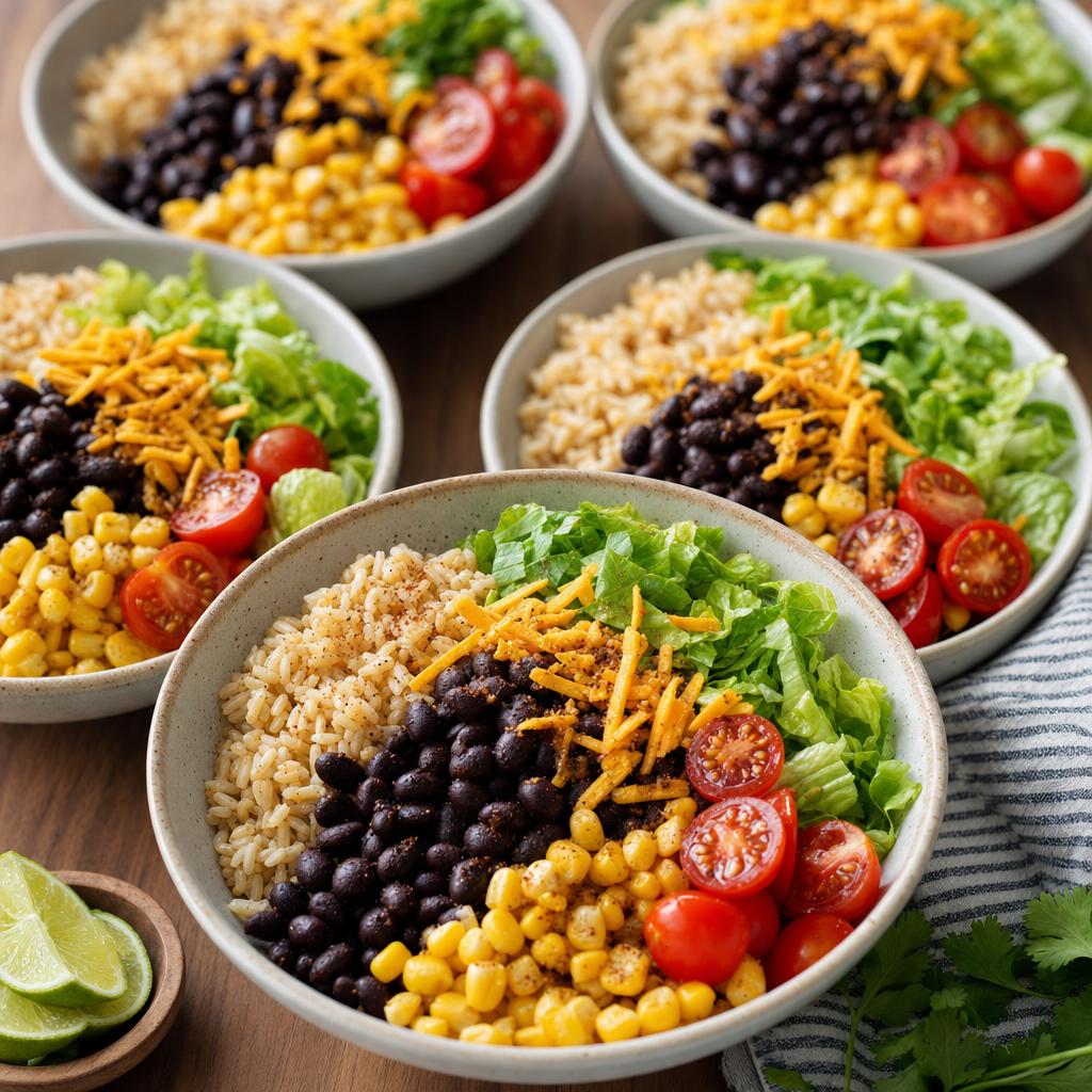 Black Bean Rice Bowls