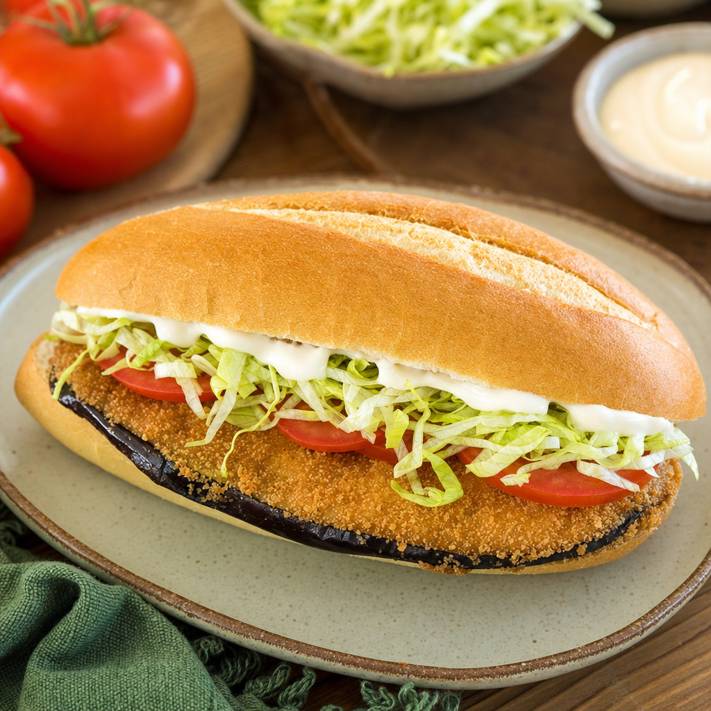 Torta de Eggplant Milanesa