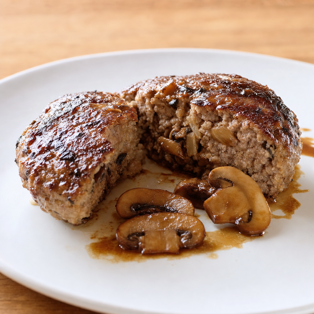 Japanese Mushroom Skillet Patty