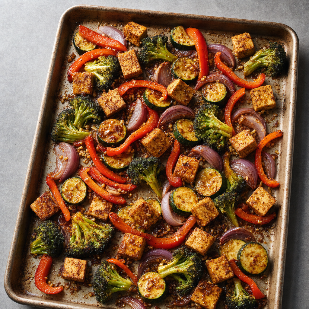 Sheet-Pan Tofu and Vegetables