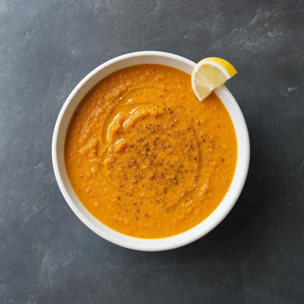 Carrot and Red Lentil Soup recipe combo