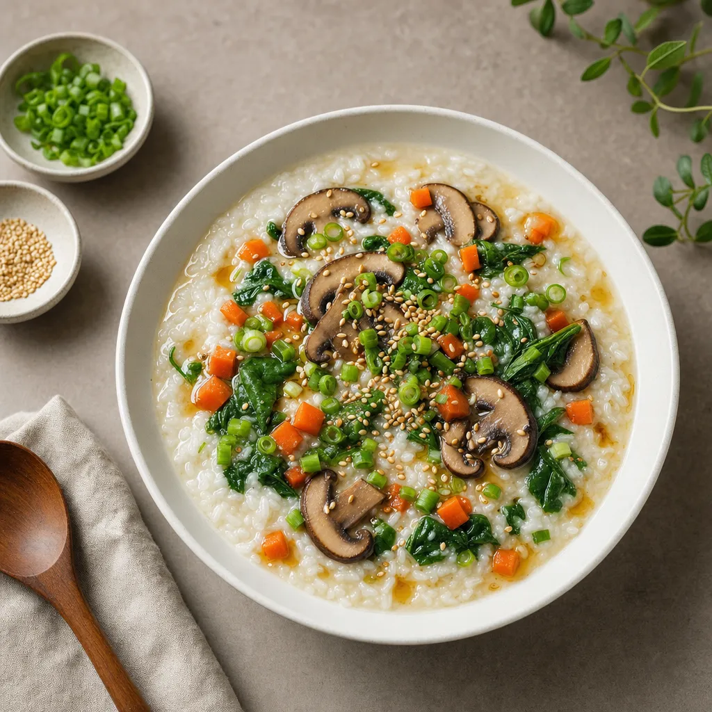 Korean Vegetable Juk recipe combo