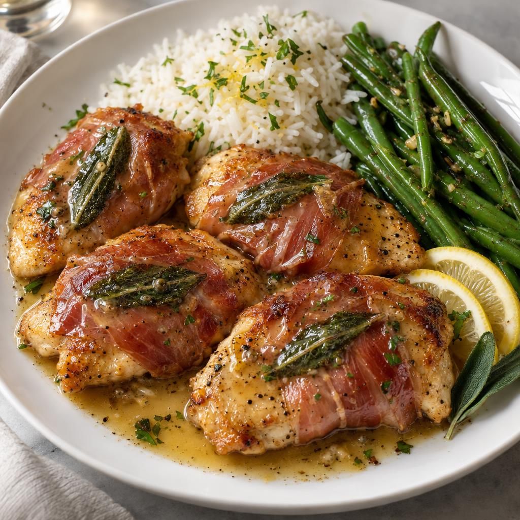 Chicken Saltimbocca