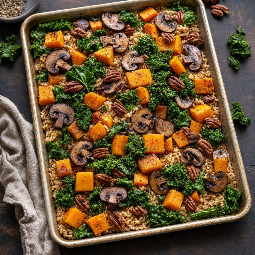 Butternut Mushroom Rice Pan recipe combo