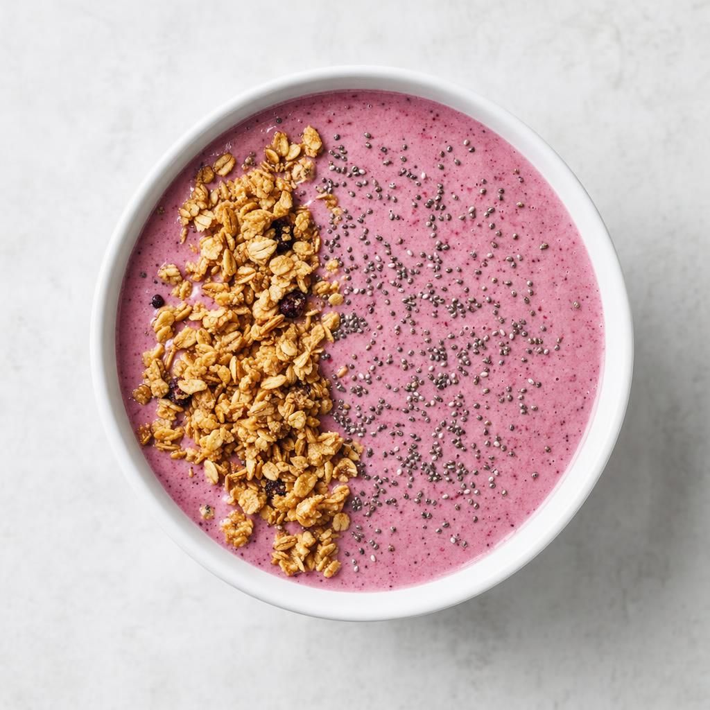 Berry Vanilla Smoothie Bowl