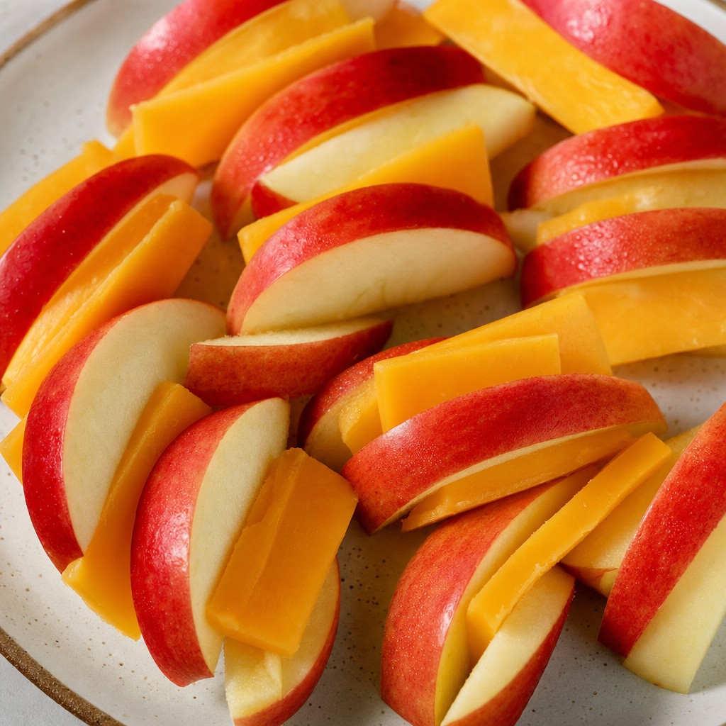 Apple Cheddar Bites
