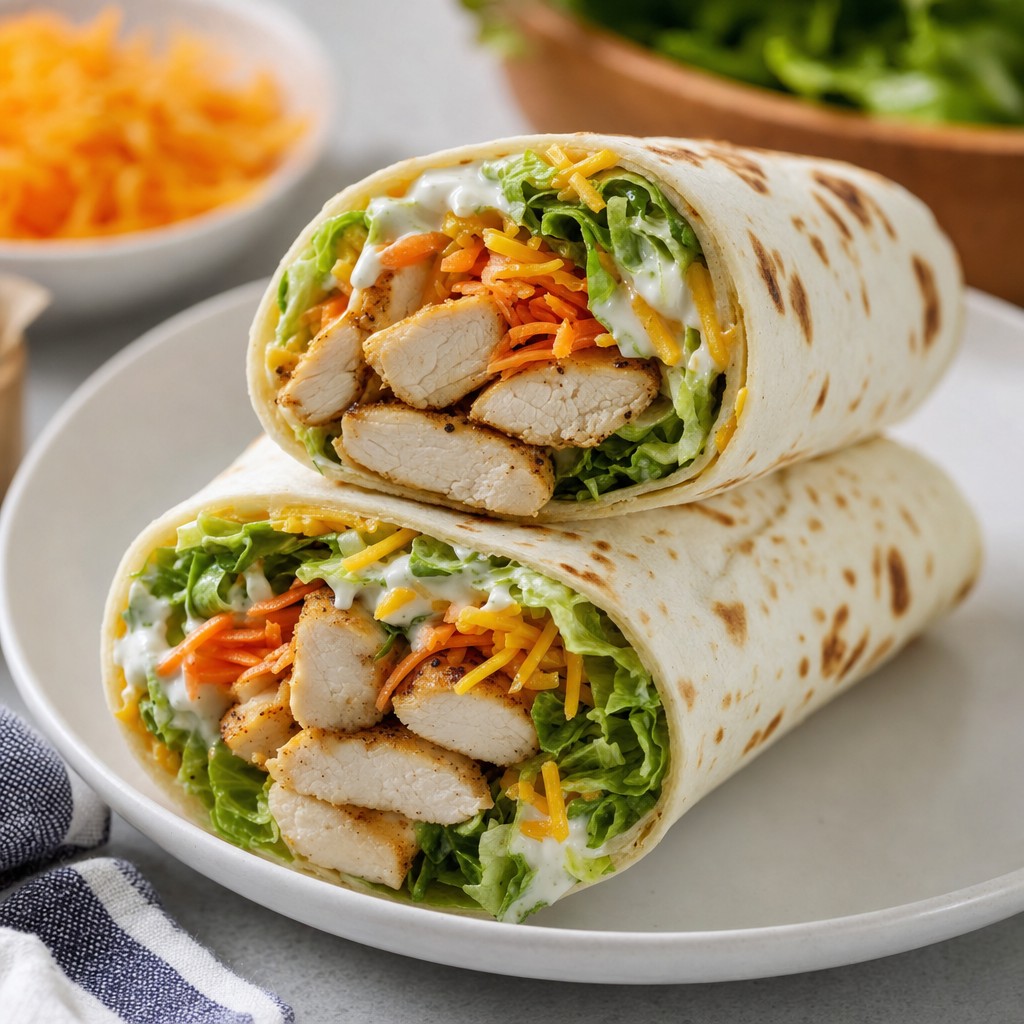 Ranch Chicken Wraps