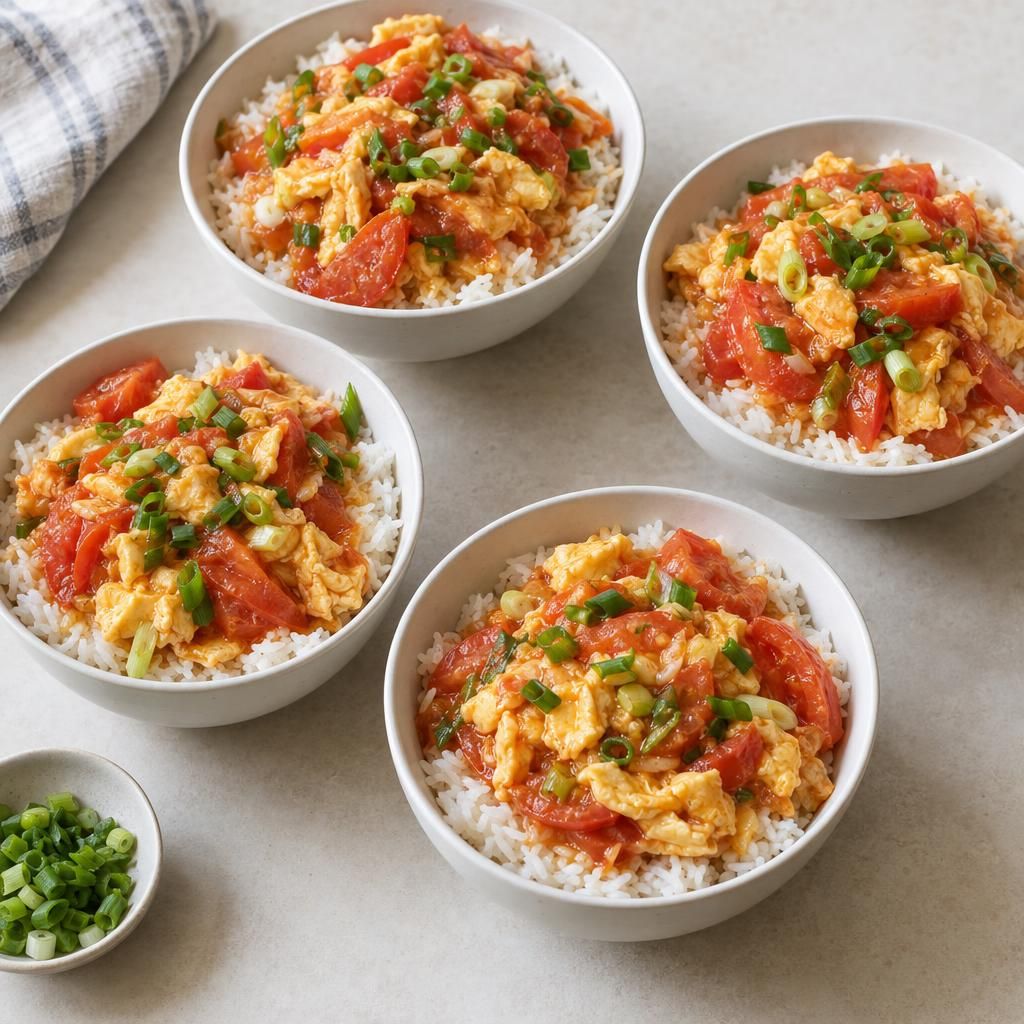 Chinese Tomato and Egg Stir-Fry