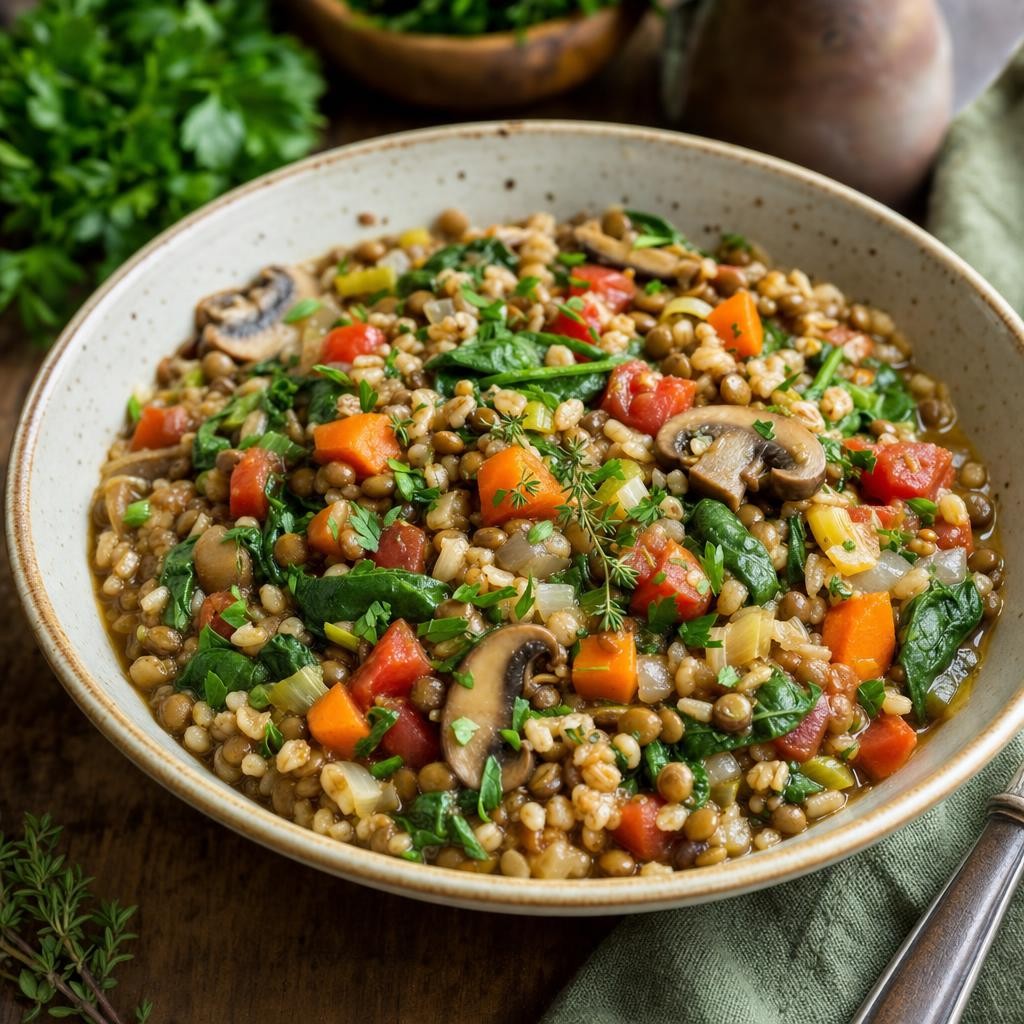 Garden Lentil Bowls recipe combo