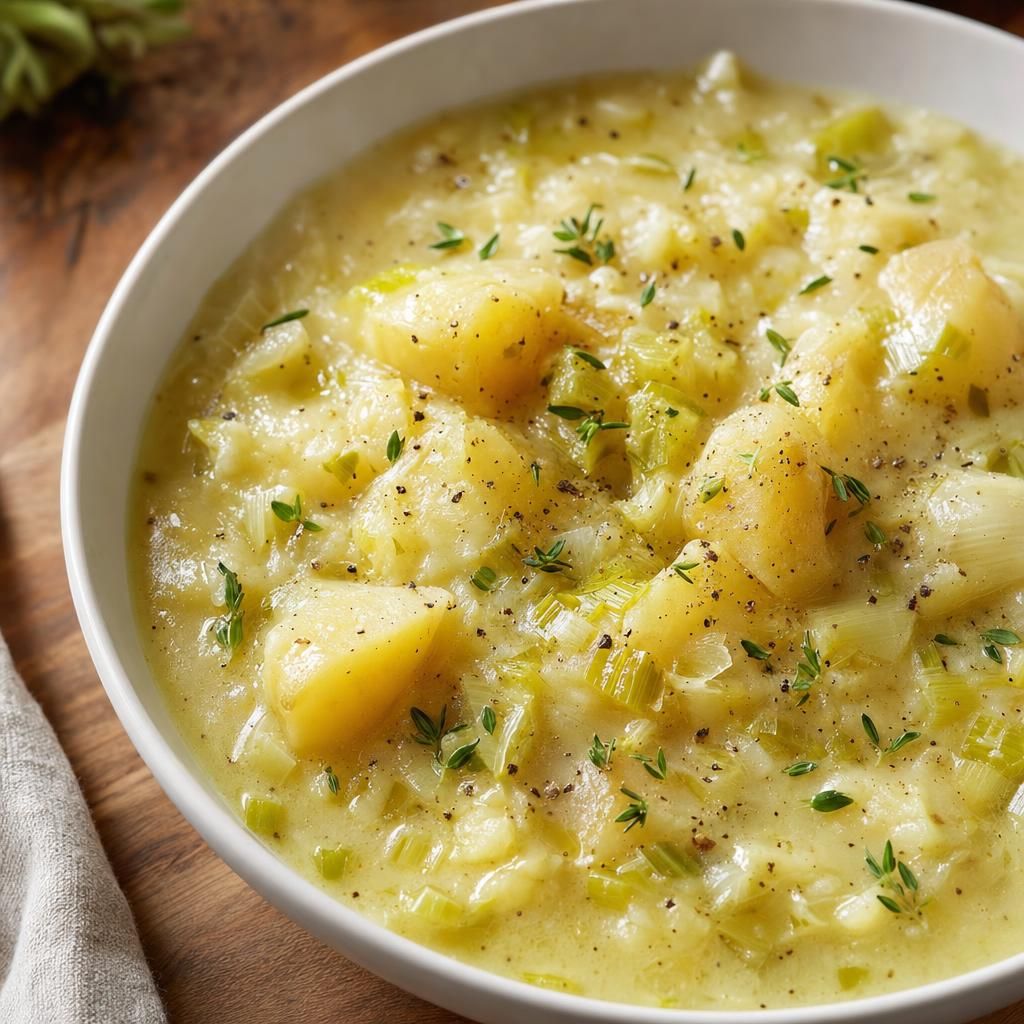 Chunky Potato Leek Soup recipe combo