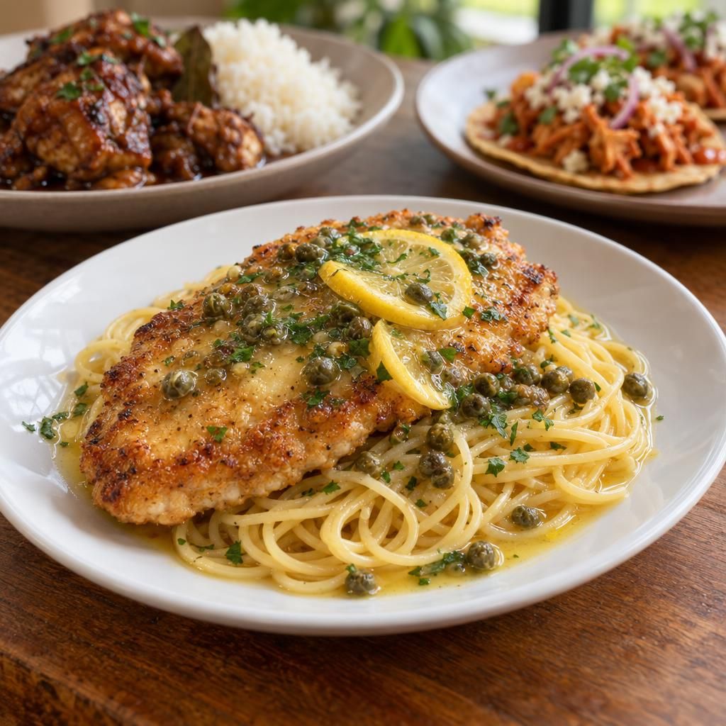 Everyday Chicken Suppers generated menu image