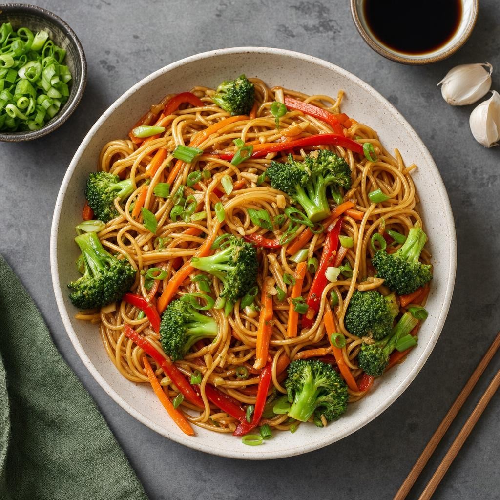 Garden Veggie Lo Mein