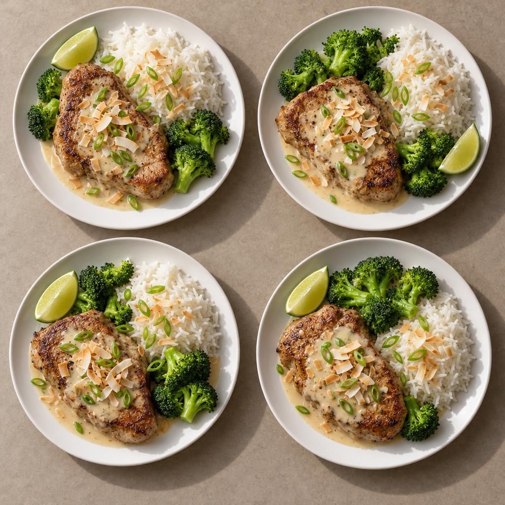 Coconut-Lime Pork Chops