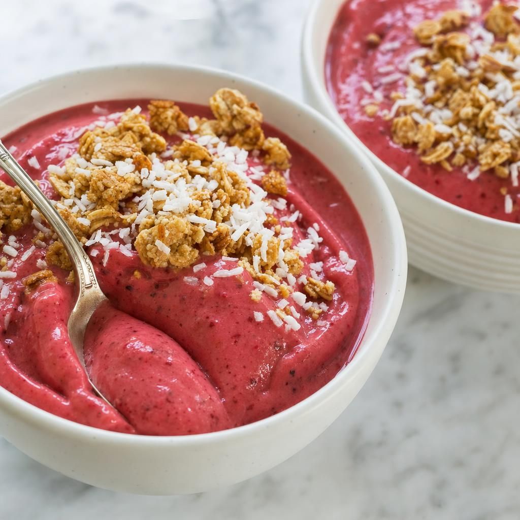 Cherry Watermelon Smoothie Bowl