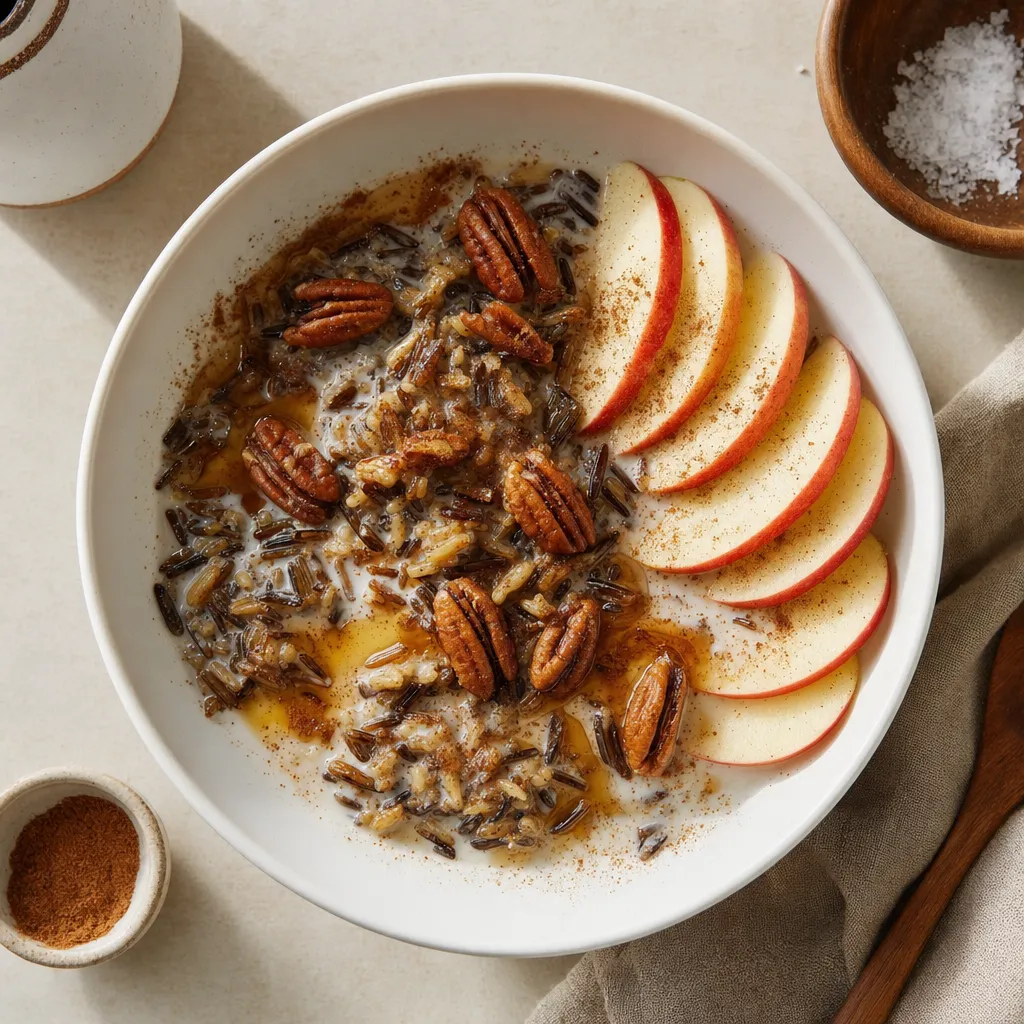 Great Lakes Wild Rice, Apple & Pecan Bowl recipe combo