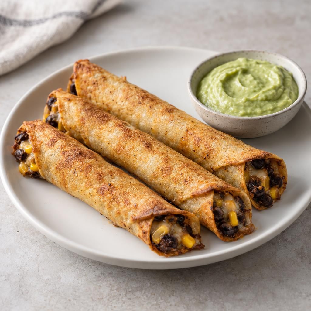 Black Bean Taquitos