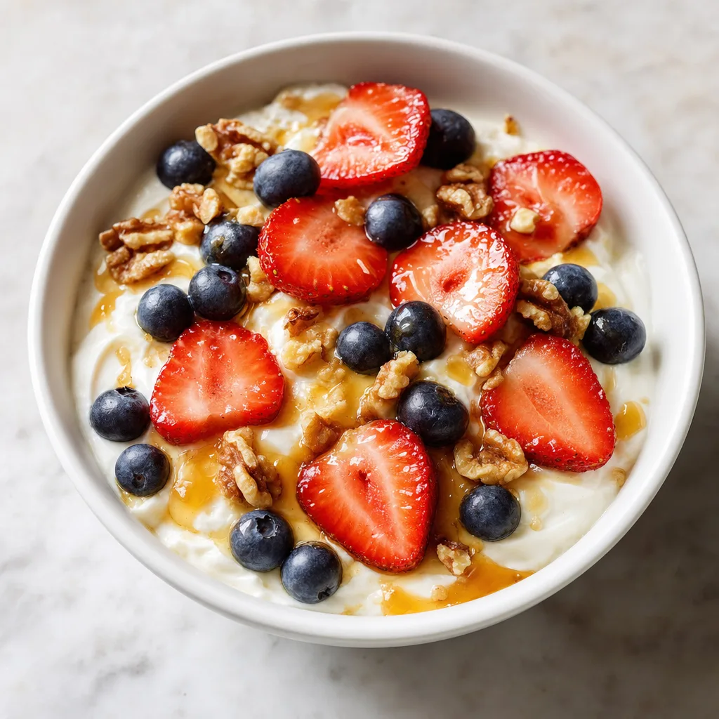 Berry Greek Yogurt Bowl