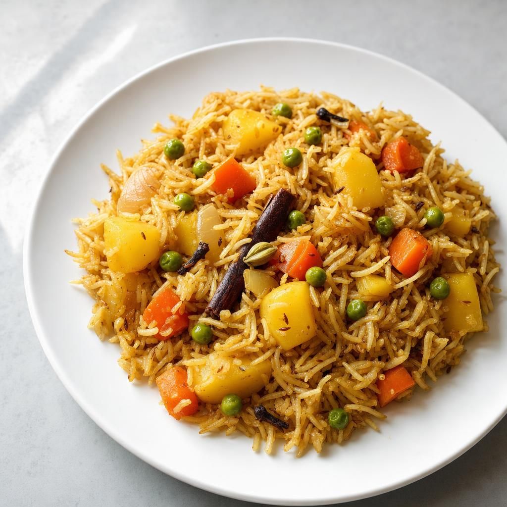 East African Vegetable Pilau