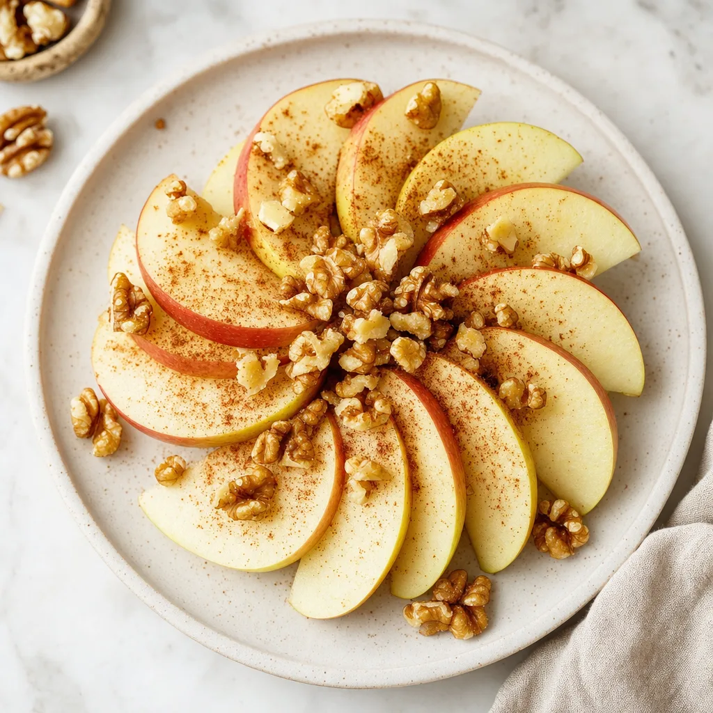 Cinnamon Apple Walnut Slices