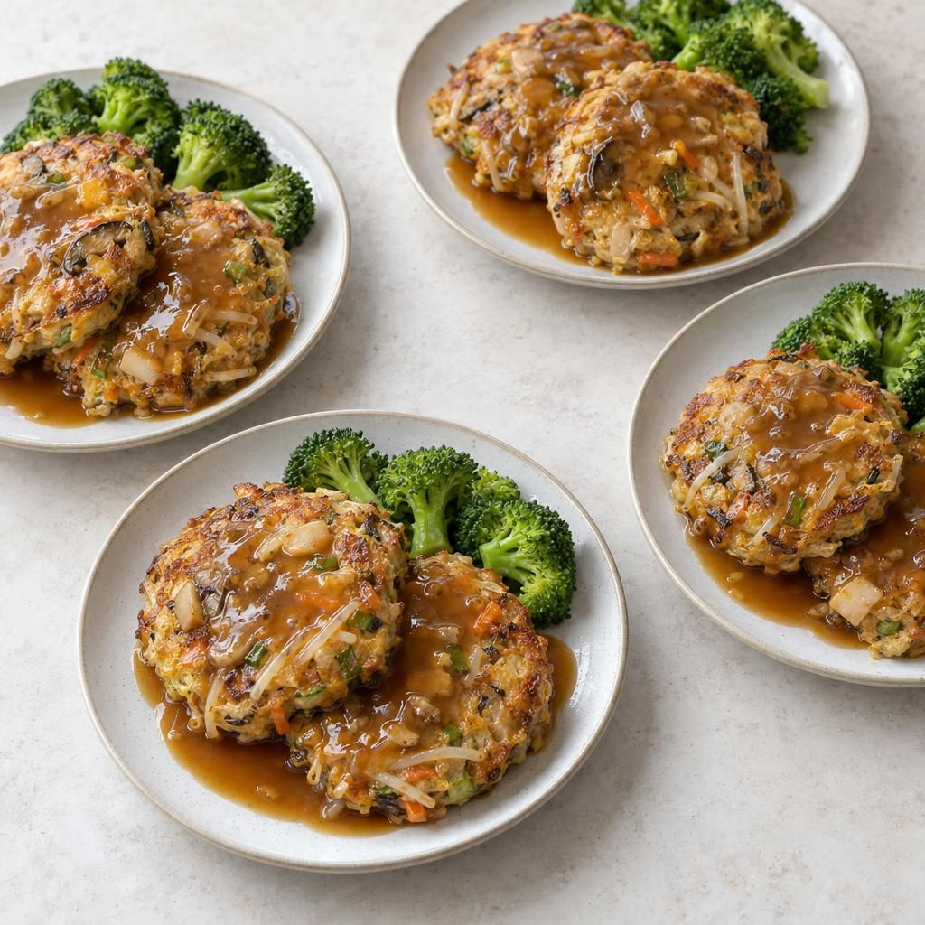 Vegetable Egg Foo Young