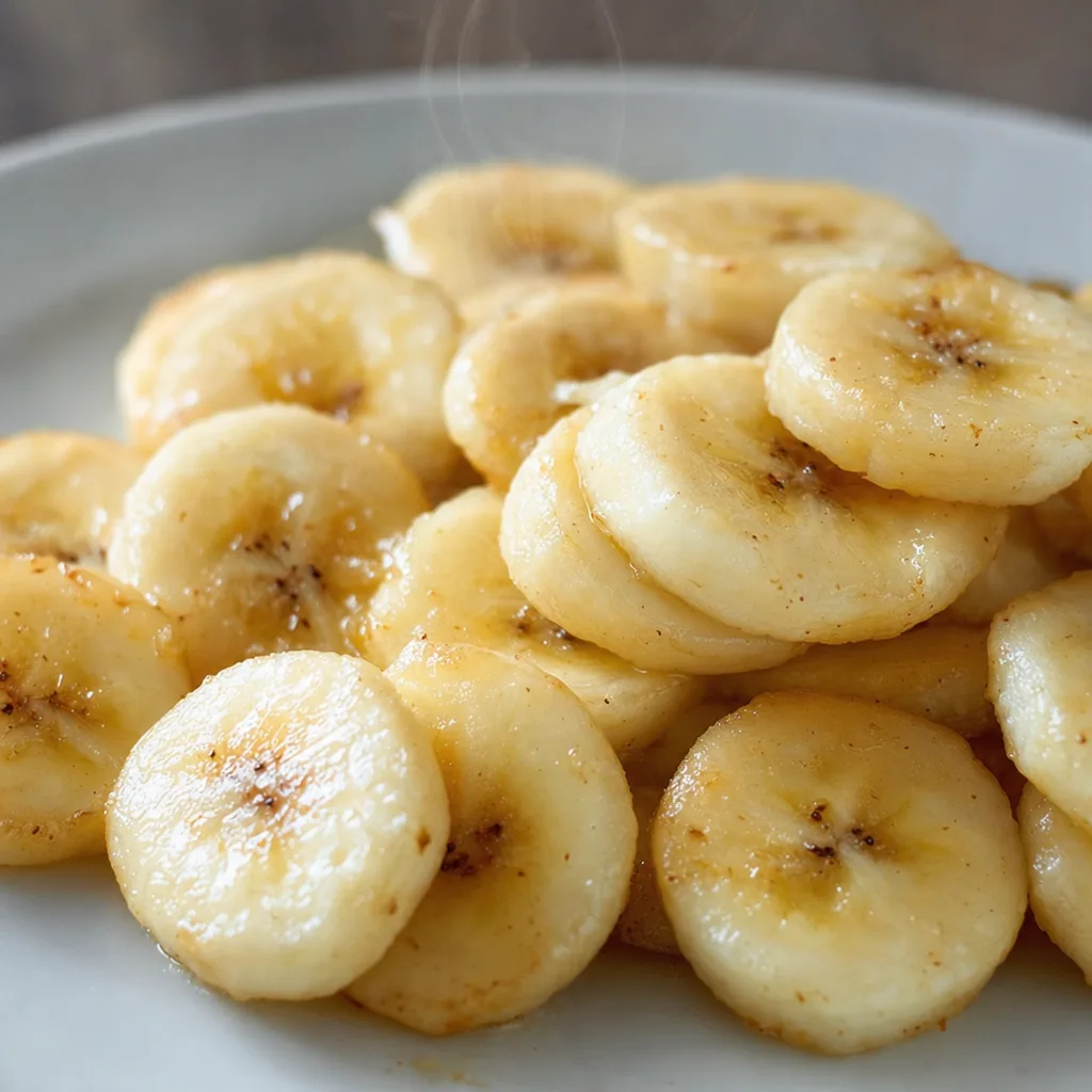 Sliced Bananas