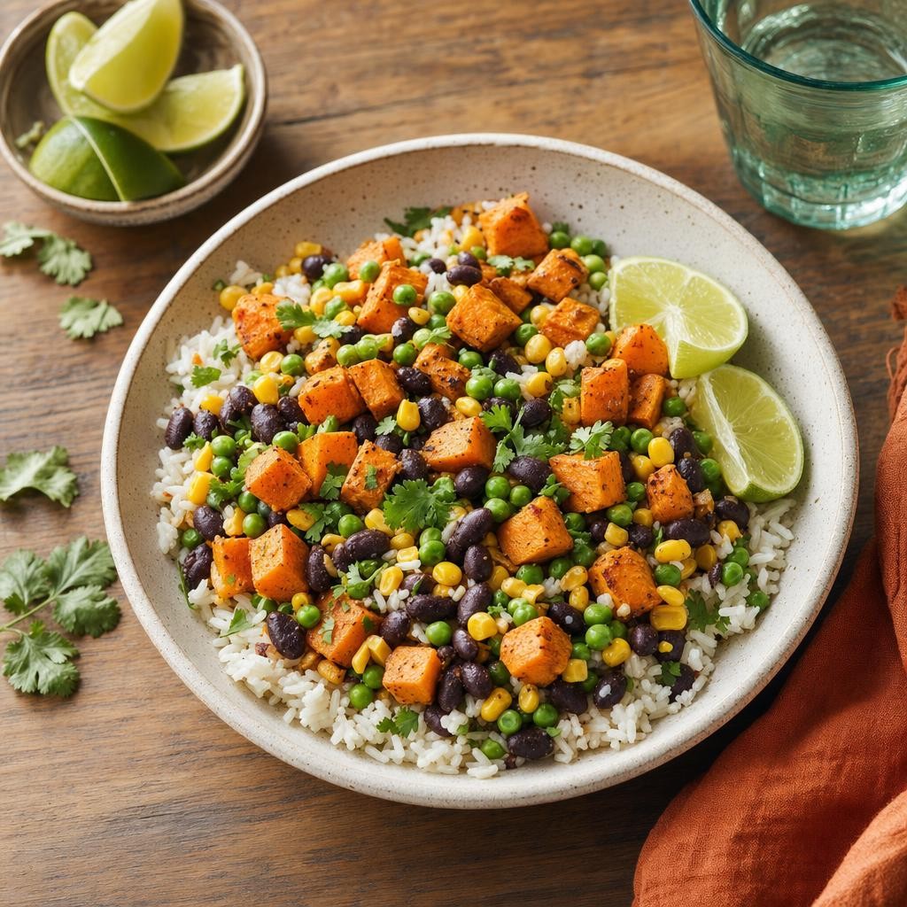 Black Bean Sweet Potato Bowls recipe combo