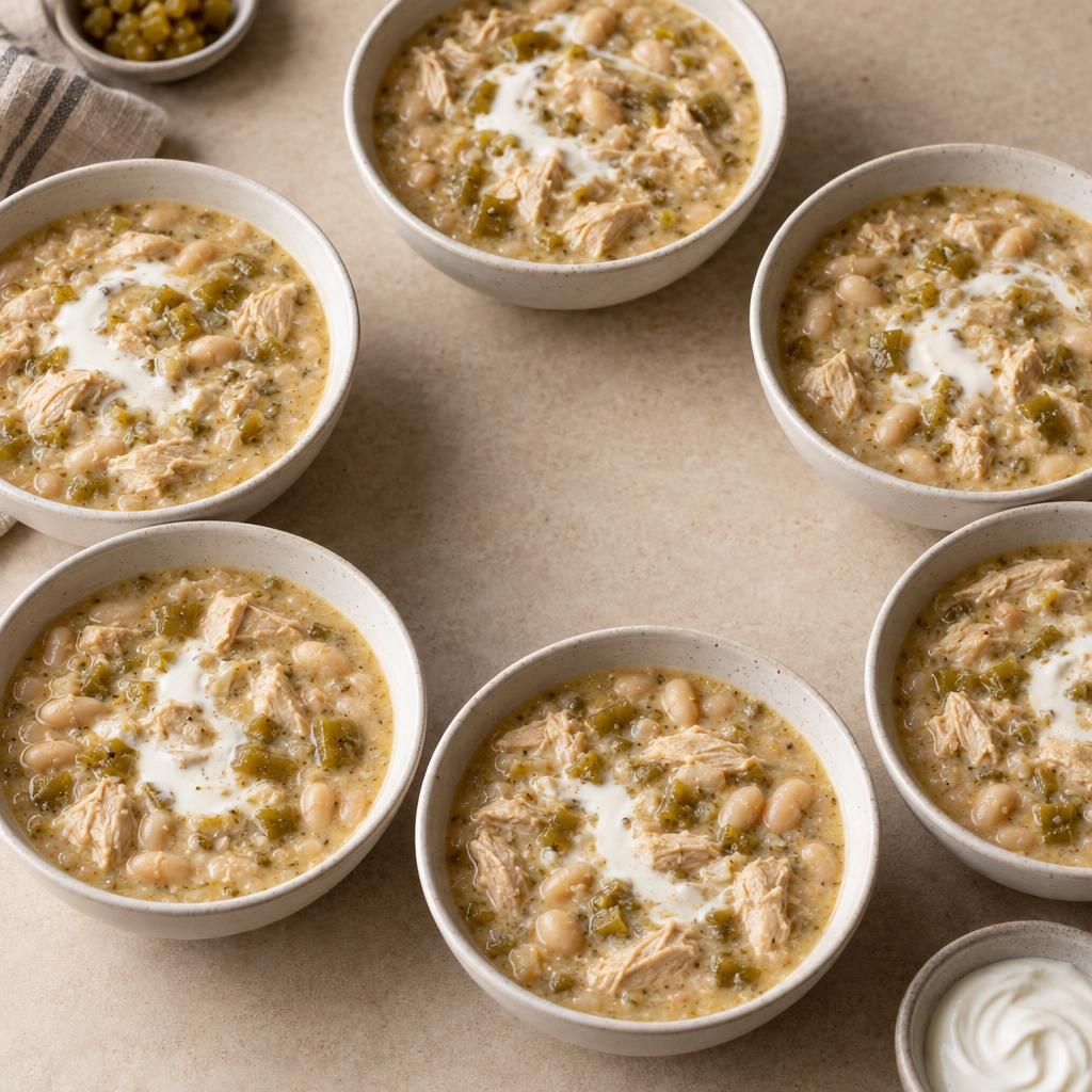 White Chicken Chili recipe combo