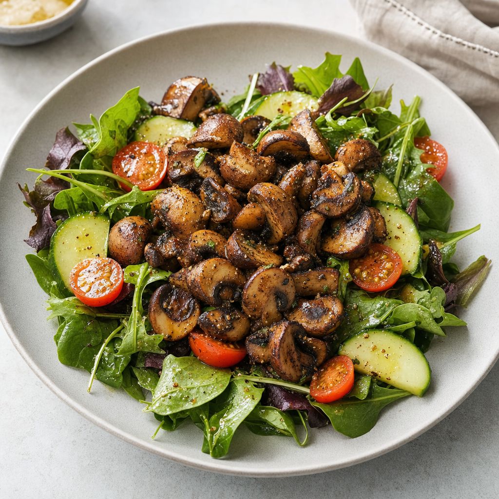 Roasted Mushroom Salad