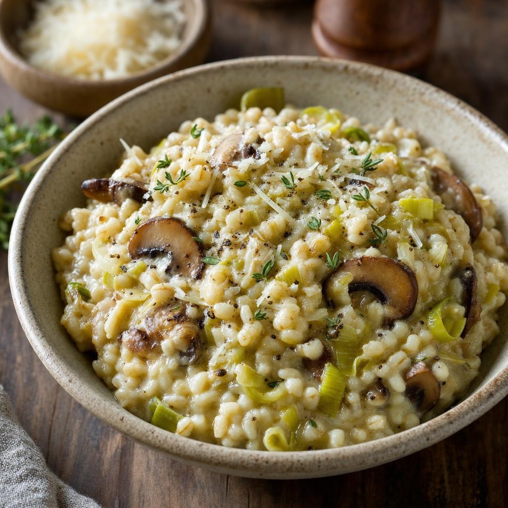 Leek Barley Cottage Bowl recipe combo