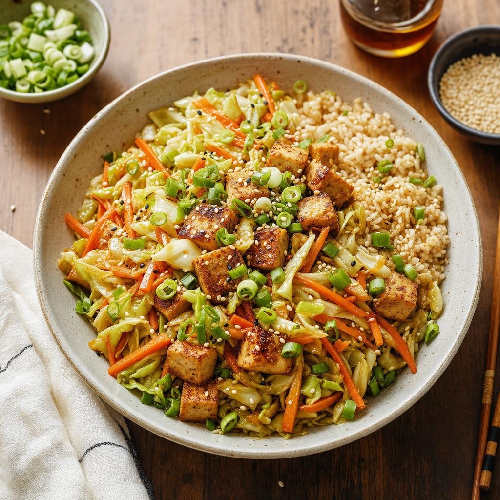 Crunchy Cabbage Dumpling Bowls recipe combo