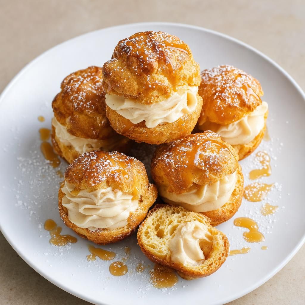 Maple Cream Puffs recipe combo