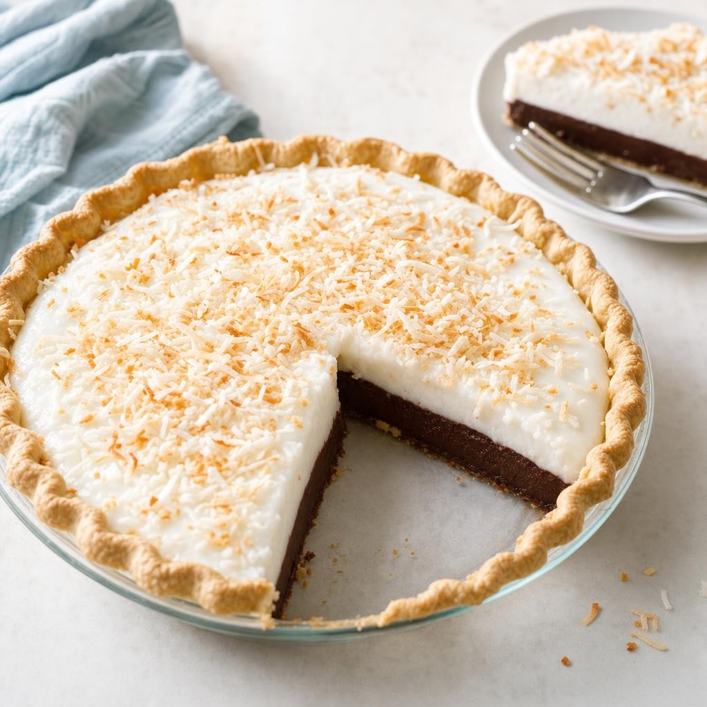 Hawaiian Chocolate Coconut Haupia Pie recipe combo