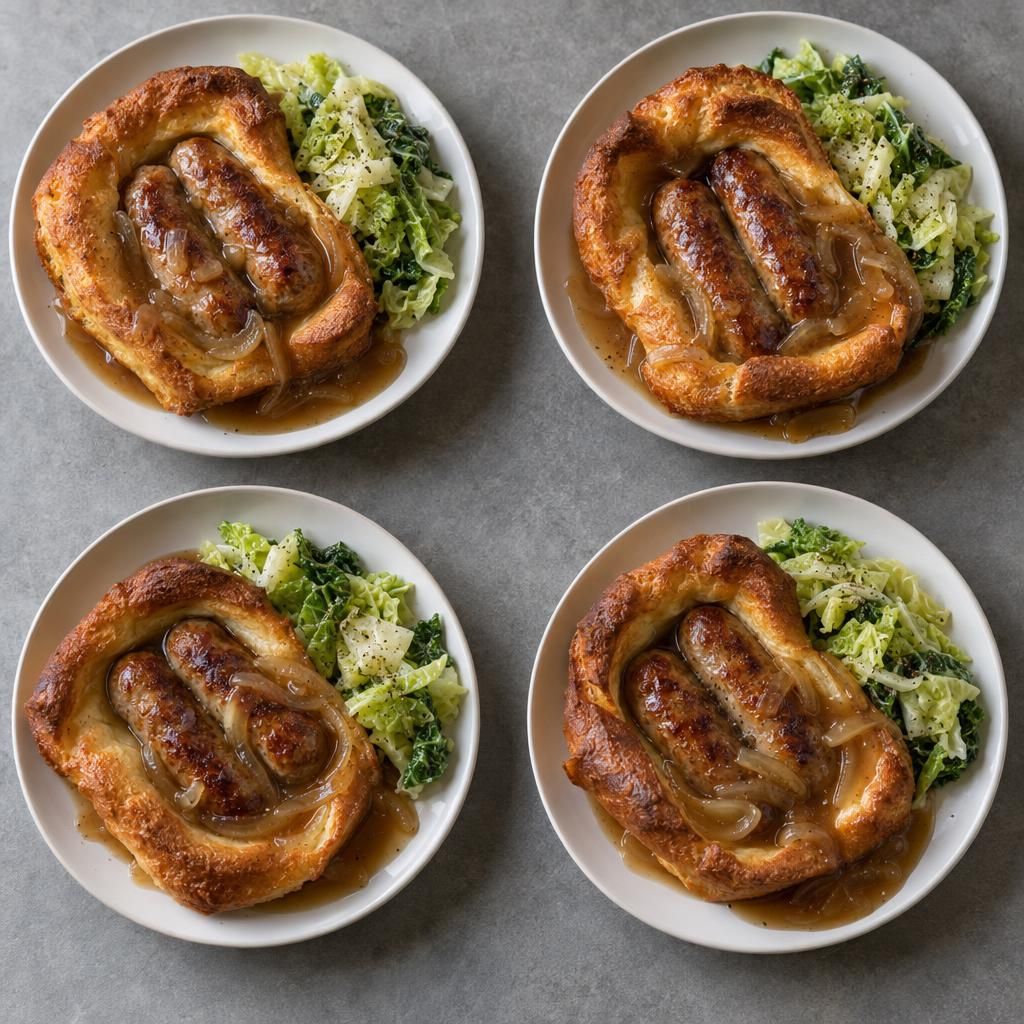 Pork Sausage Toad in the Hole