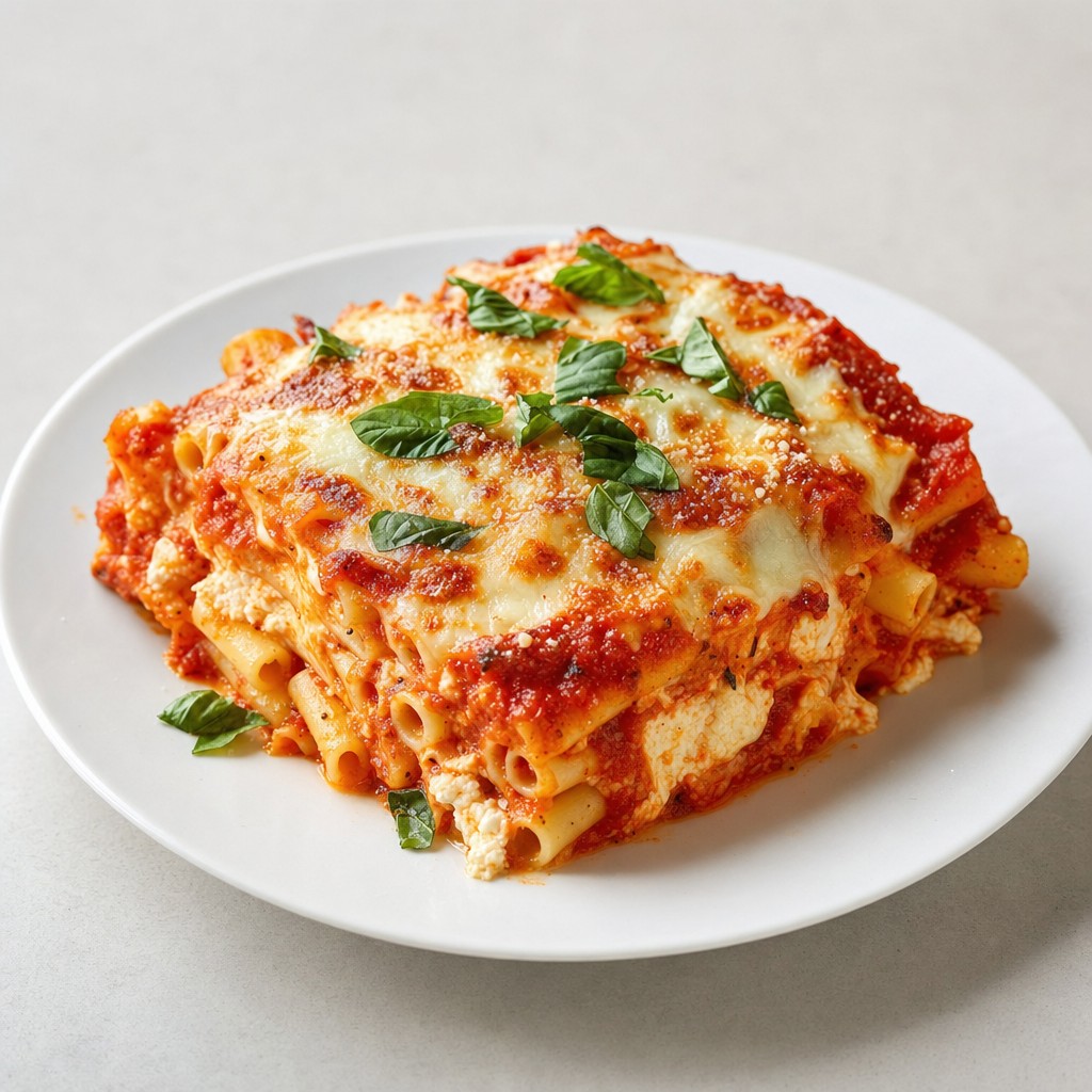 Italian-American Baked Ziti recipe combo