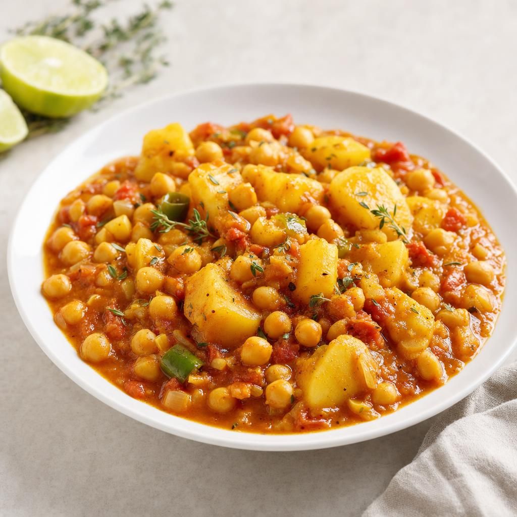 Caribbean Chickpea Curry
