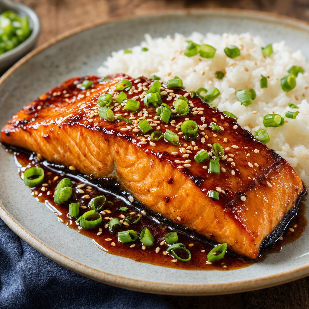 Teriyaki Glazed Salmon