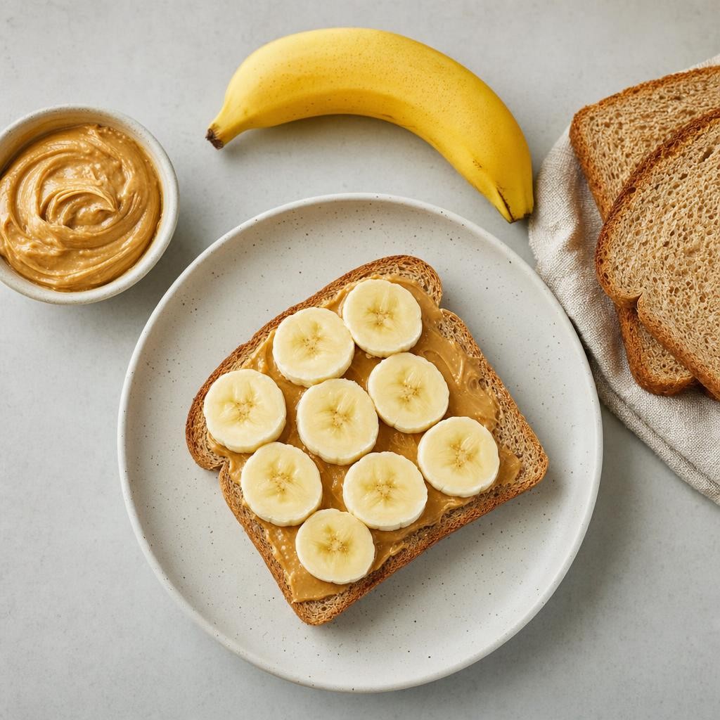 Peanut Butter Banana Toast recipe combo